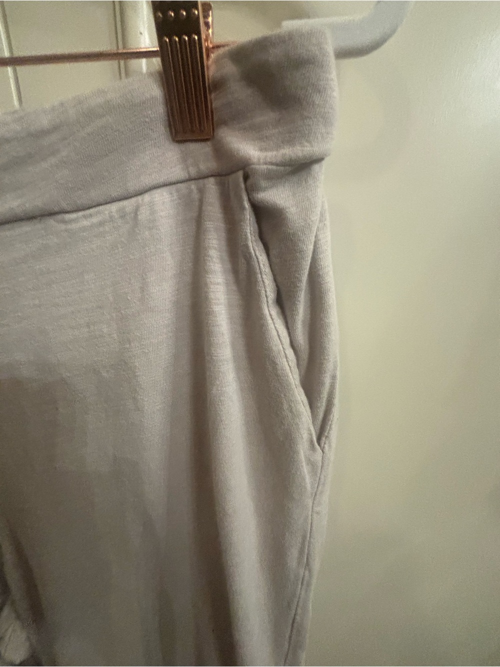 SHEIN Light Beige Wide-Leg Lounge Pants - Picture 10 of 10